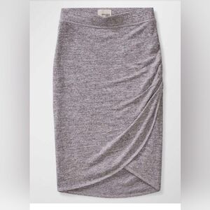 Wilfred Heather Grey Tyra Pencil Skirt
